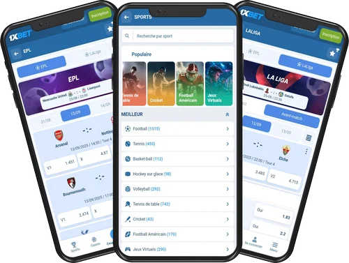 Connexion à 1xBet Côte d’Ivoire